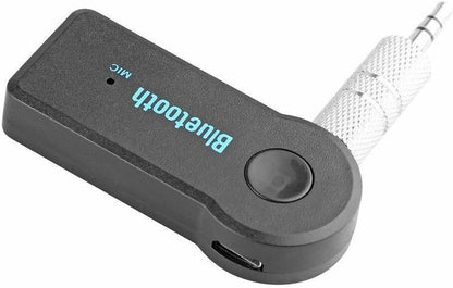 Wireless Bluetooth Receiver 3.5Mm AUX Audio Stereo Music Hands Free Car Adapter