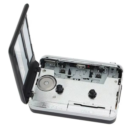 12V Classic USB Cassette Player Cassette to MP3 Converter Capture Audio Music Player Cassette Recorders Convert Music 10W